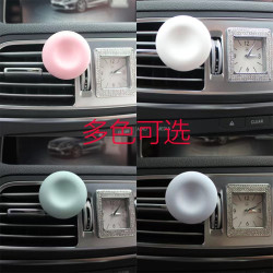 【台灣現貨】圓餅狀車用香薰｜出風口石膏擴香除異味，軟萌馬卡龍色系療癒車內小物✨